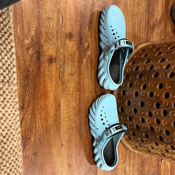 Light Blue Crocs size 12 - Picture 4 of 8